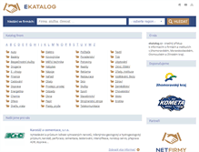Tablet Screenshot of ekatalog.cz